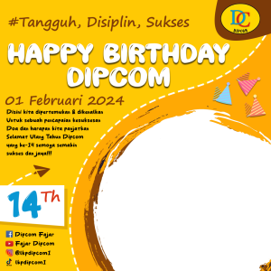 bingkaiIZE HBD DIPCOM - 14th