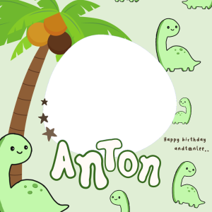 Happy Birthday, Anton! 🦕