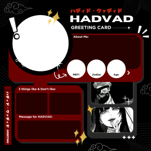 Hadvad Greeting