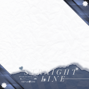 Our eyes locked in Straight Line