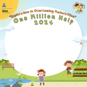 Bingkai ONE MILLION HELP 2024