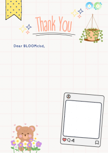 Thank you, BLOOMcsld.