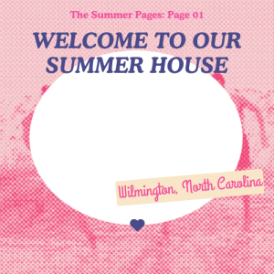 TSP 1st Event : Welcome to our summer house