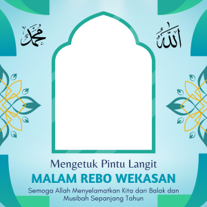 Bingkai Rebo Wekasan / Rabu Wekasan 2024