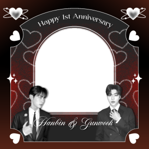 1st Anniversary Hanbin & Gunwook