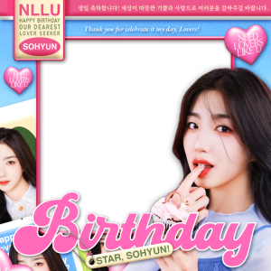 Happy birthday, Sohyun!