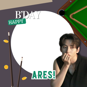 Ares Birthday Bingkai !