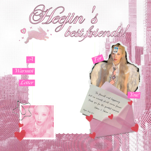 from TakaraHEEJIN to WarmthLetter! <3