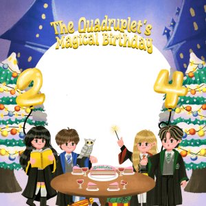 QUADRUPLETS BIRTHDAY