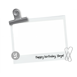 HBD my Yaya. <3
