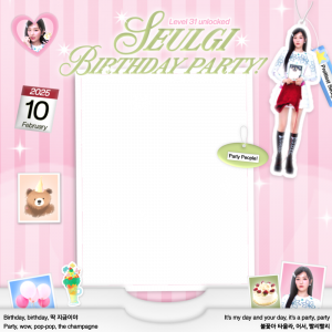 Seulgi's 31th Birthday Party!