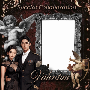 Collaboration valentine day🖤❤️