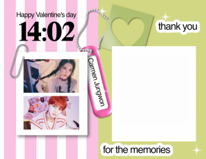 From Jungwon and Carmen