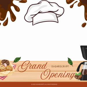 SUGARSCRIPT GRAND OPENING 🍰