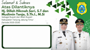 Bupati dan wakil Bupati Tanjab Timur