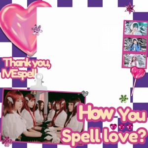 IVE spell love