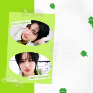 Happy anni-birth-sary, donghwa.