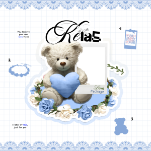 Love Package KELA5555 - BLUE