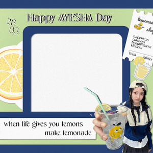 HAPPY AYESHA DAY🎉