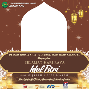 Bingkai IDUL FITRI 1446 H/2025M PT. BPR LENGAYANG