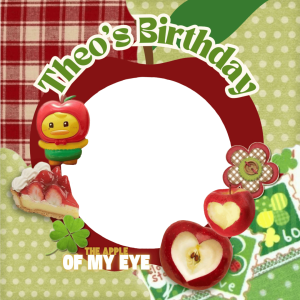 TheO apple of my eye