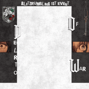 BLITZRUMBLING 1ST EVENT.