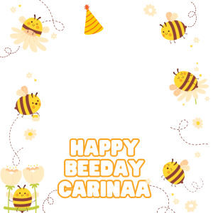Happy Beeday Car