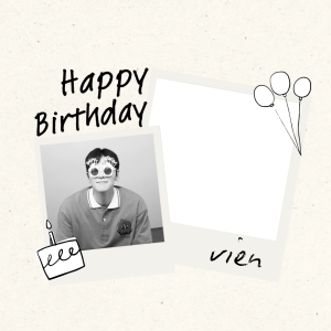 Happy birthday, love. ♥️