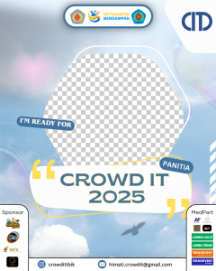 Bingkai Panitia CROWD IT 2025