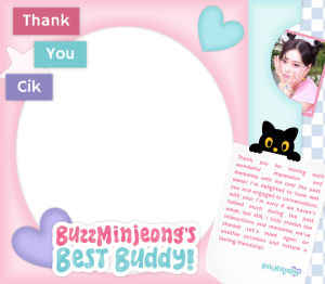 BuzzMinjeong freebies