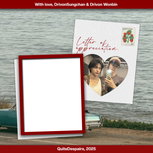 Letter of appreciation.