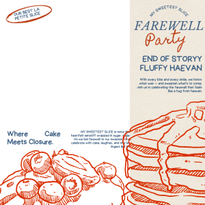 Farewell, My Sweet Slice