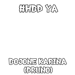 bojone karina’s birthday