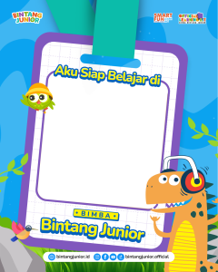 Aku Siap Belajar di Bimba Bintang Junior! (Ukuran Feeds)