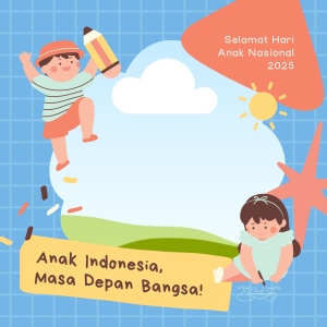 Frame Ar rasyid hari anak nasional