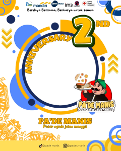 Anniversary 2nd pa'de manis