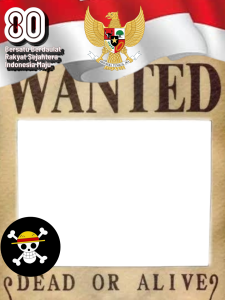 Wanted Kemerdekaan indonesia