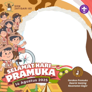 MEMPERINGATI HARI PRAMUKA SDN JATISARI 03