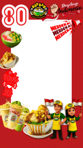 Lomba Foto HUT RI 80 tahun Dawet Durian Bar Bar Ciledug