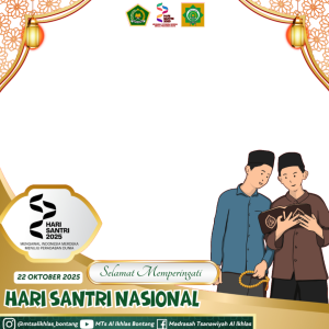 Bingkai Hari Santri Nasional MTs Al Ikhlas Bontang