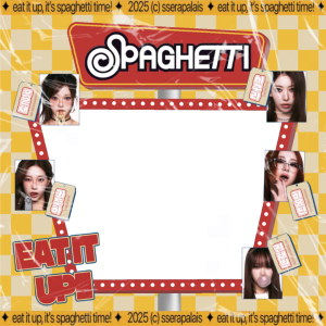 EAT IT UP: SPAGHETTI! LE SSERAFIM COMEBACK BY SSERAPALAIS