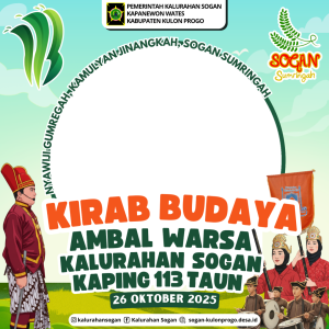 Bingkai Kirab Budaya Kalurahan Sogan