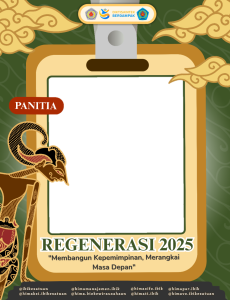 Bingkai PANITIA REGENERASI 2025