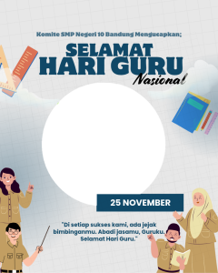 Hari guru komite smp10