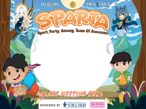 Bingkai classmeet SPARTA SMKN 41 JAKARTA