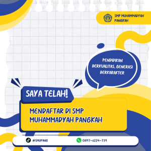 PPDB SMP MUHAMMADIYAH PANGKAH