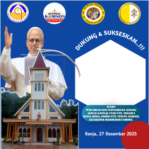 Peresmian Gereja Konja 2025