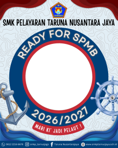 Official Bingkai Catar/i SMK Pelayaran Taruna Nusantara Jaya TA 2026/2027
