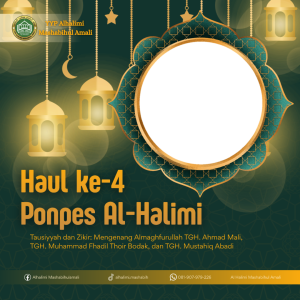Bingkai Haul ke-4 Al Halimi Mashabihul Amali