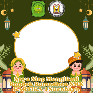 Bingkai pondok ramadhan smk kartika 1 surabaya